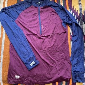Mons Royale Merino wool men’s 1/4 zip